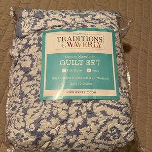 Waverly King bedding set